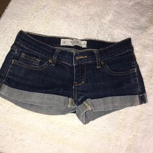 Abercrombie jean shorts